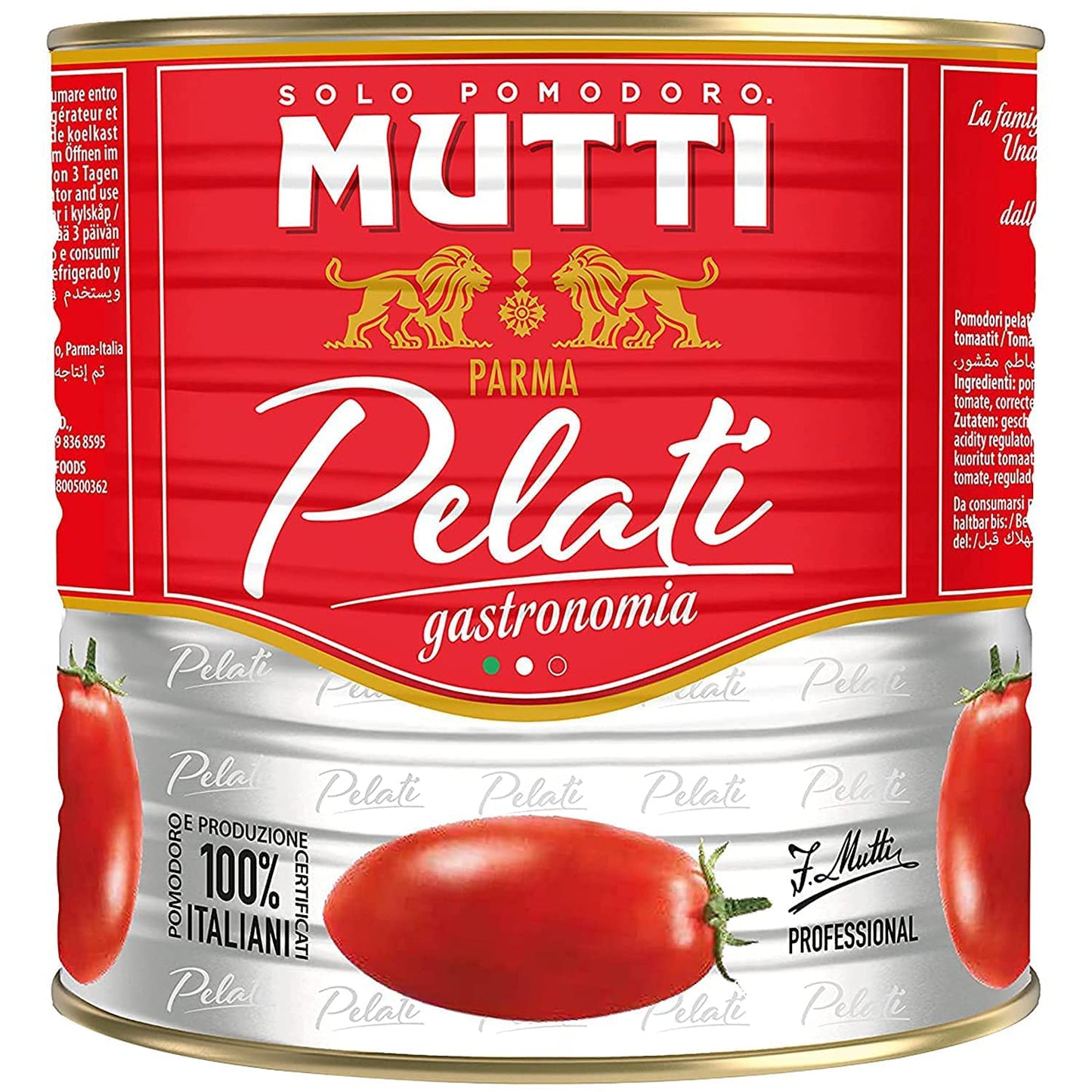 Mutti Pelati gastronomia 2500 g