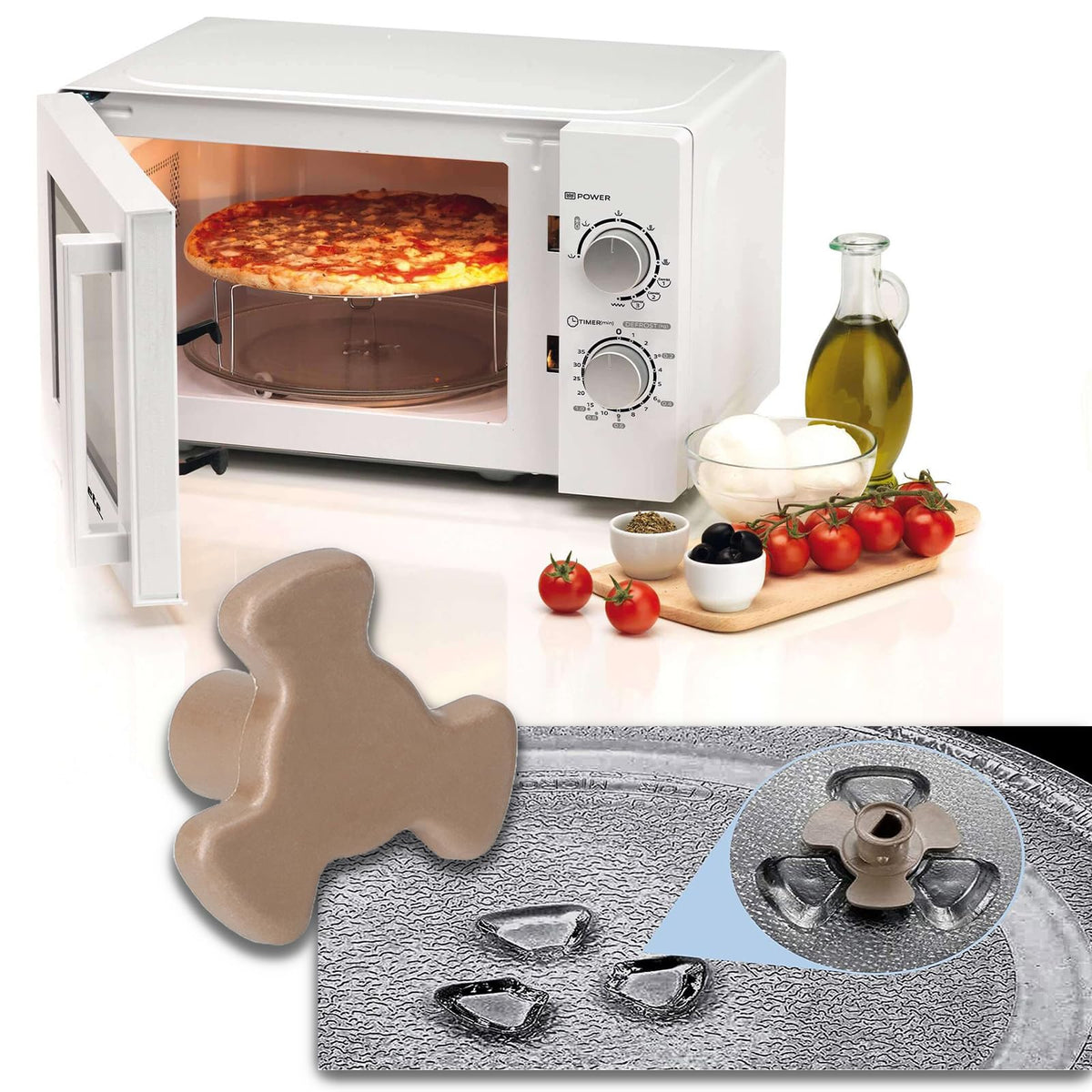 CG94 - Supporto Piatto Microonde | Compatibile DE67-00140A