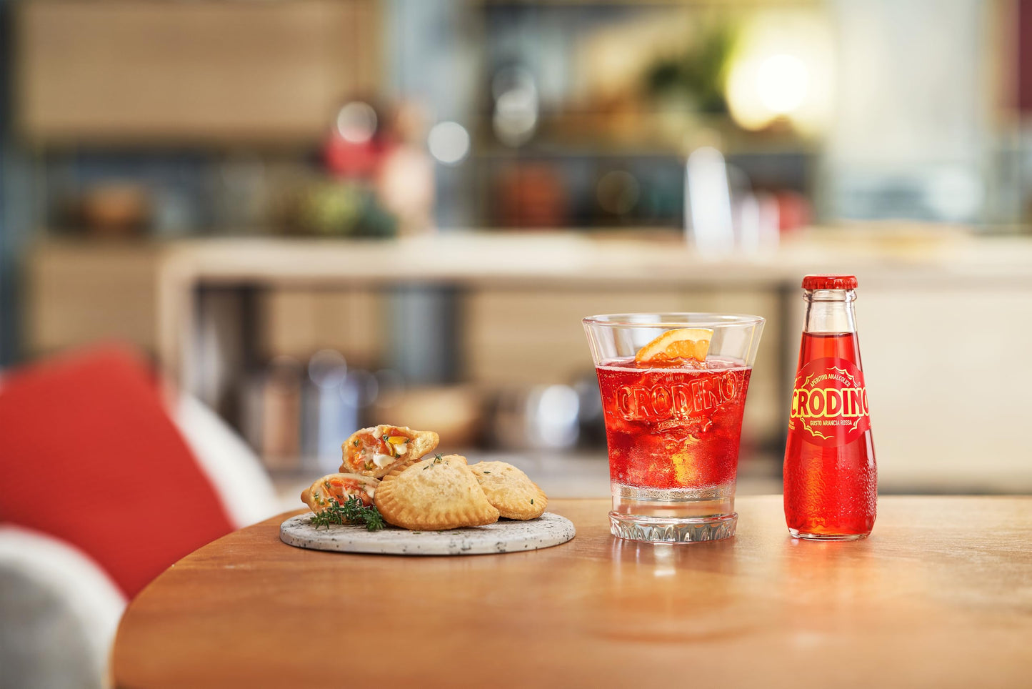 Crodino Arancia Rossa - Aperitivo Analcolico Pronto da Bere, 10 Bottigliette da 10 cl
