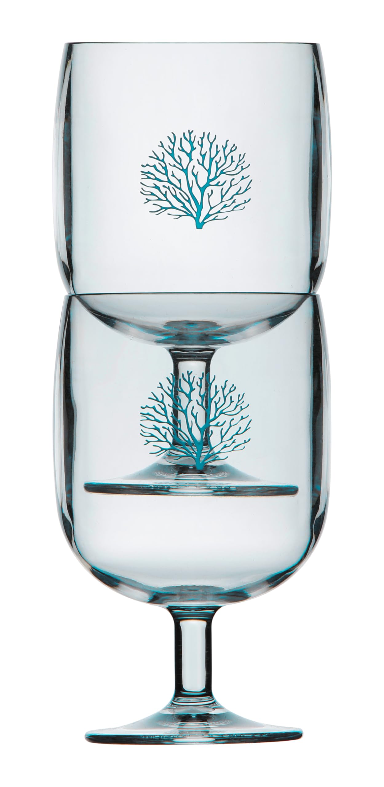 Marine Business -MARE - Coppa impilabile - ECOZEN - BLUE - Set 6u