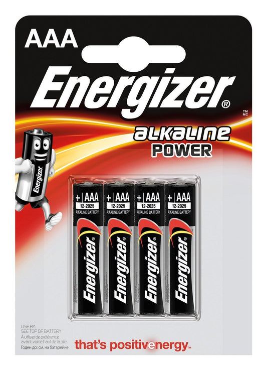 ENERGIZER Confezione da 6 blister da 4 batterie alcaline Power LR03 AAA