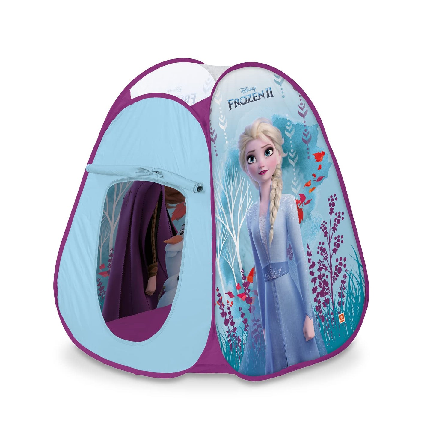 Mondo Toys - Frozen II Pop-Up Tent - Tenda da gioco per bambino / bambina - facile da montare / easy to open - borsa per trasporto INCLUSA - 28391