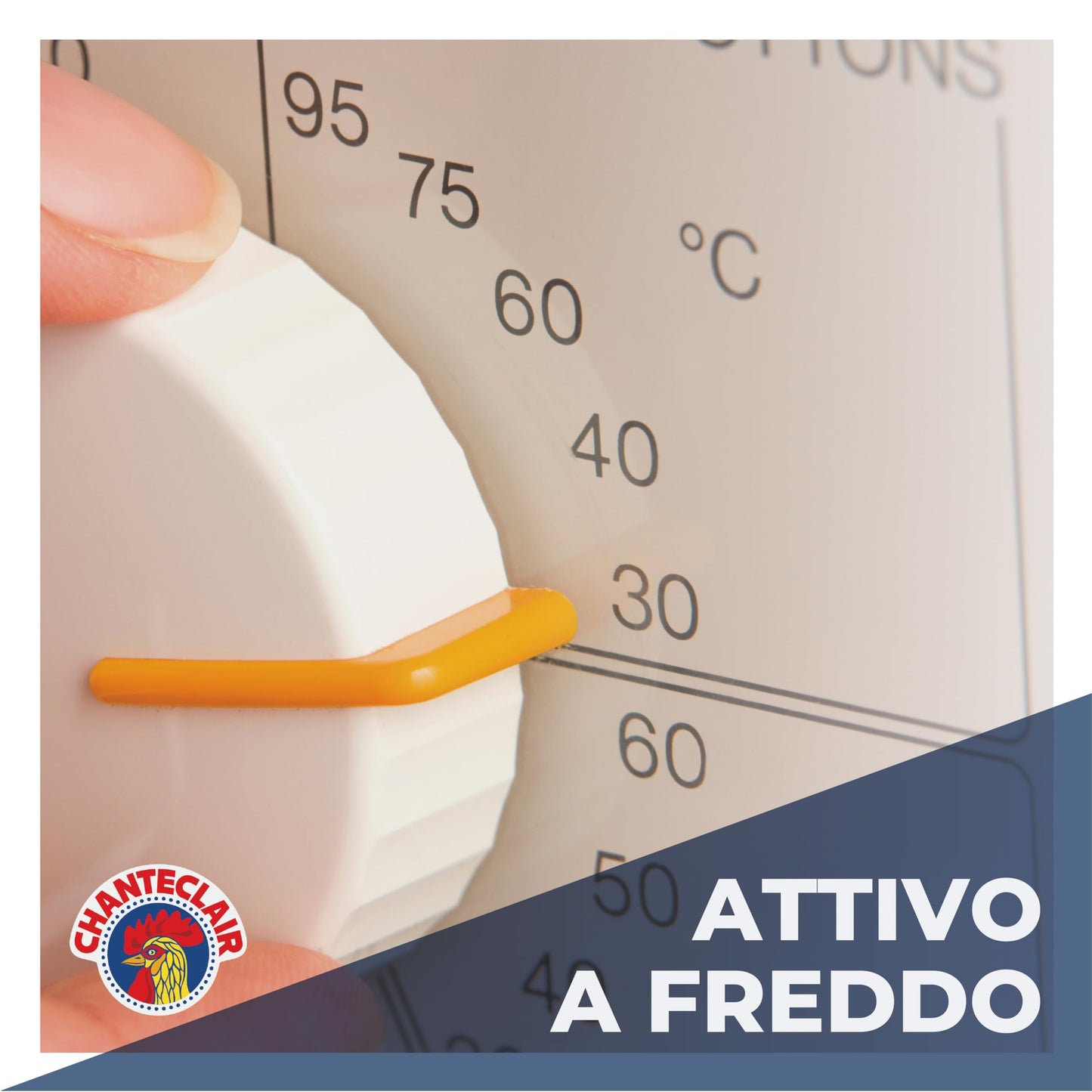 Chanteclair - Detersivo per Lavatrice Pulito Profondo, Rimuove le Macchie più Difficili, Bucato Pulito e Duraturo - 3 Flaconi da 1575 ml