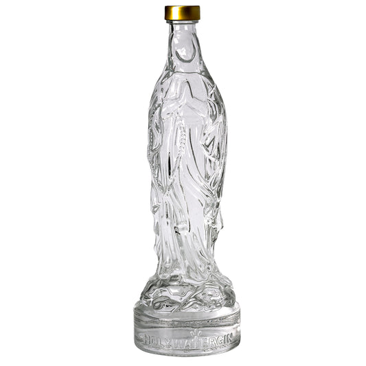 Holywatergin, Gin Italiano con Iconica Bottiglia a Forma di Madonna, Profilo Sensoriale Unico, con l'Aggiunta di Iris, Pino, Acqua Distillata di Mare e Incenso, 50 cl, 42,5% Vol