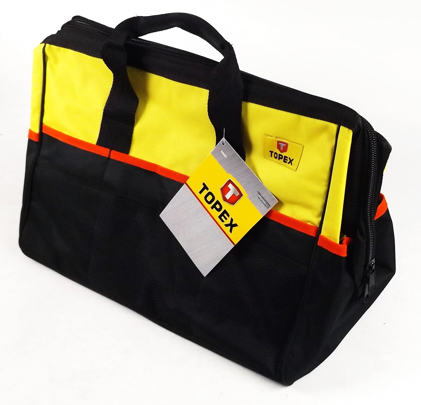 Borsa Porta Utensili Ideale Per Raccogliere E Trasportare Direttamente Sul Cantiere Gli Utensili Che Occorrono. Fornita Senza Attrezzi. Dimensioni: 46X30X33. In Robusto Nylon.