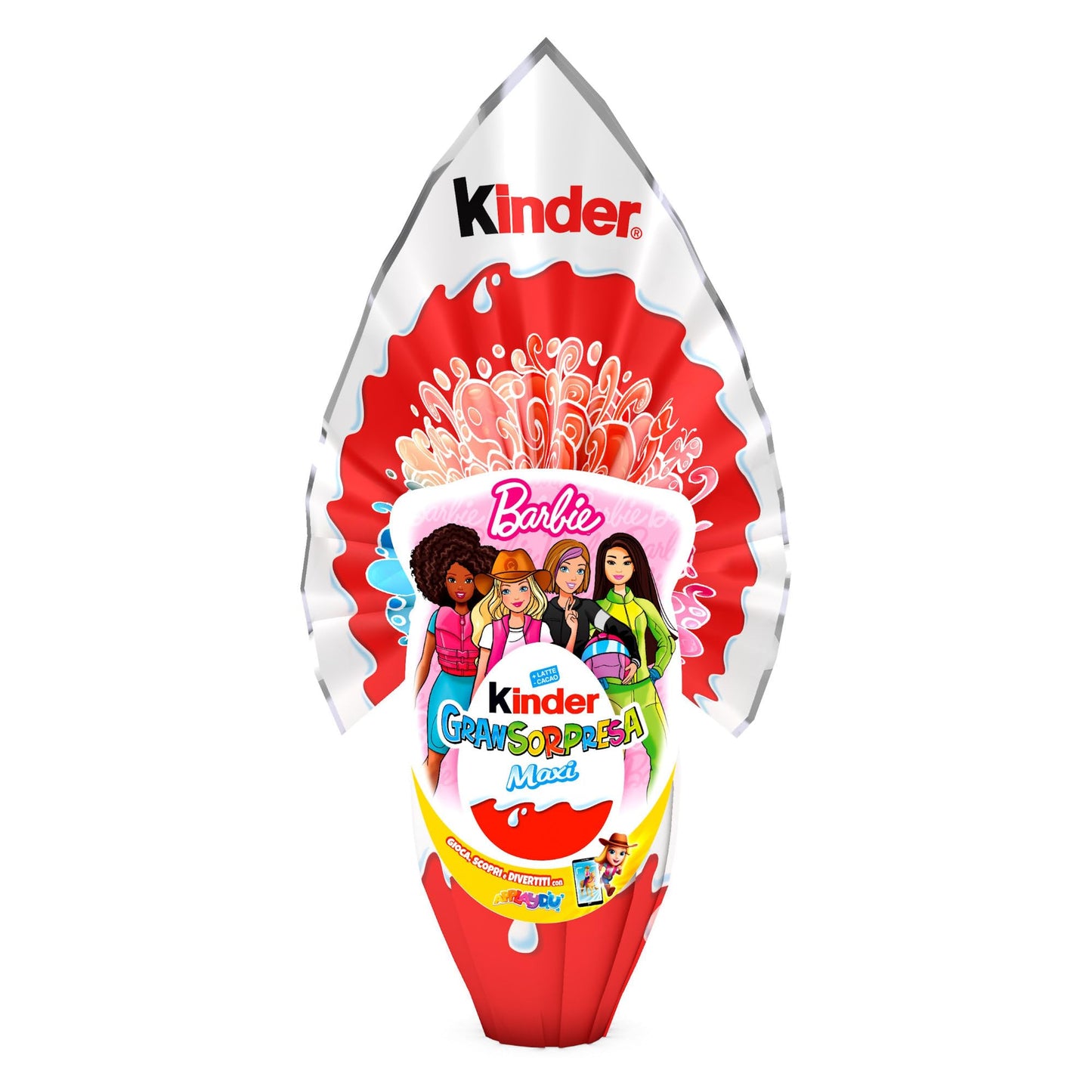 Kinder GranSorpresa Barbie - Uovo di Pasqua Kinder, 220 Grammi