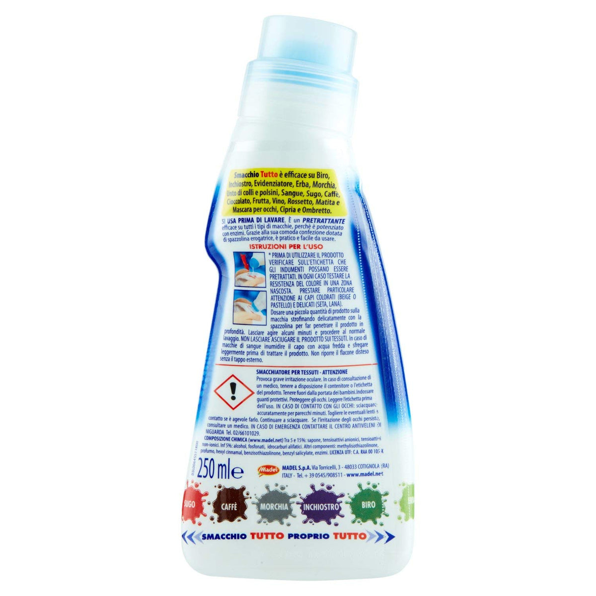 Smacchio Tutto - Prima di lavare - 5 pezzi da 250 ml [1250 ml]