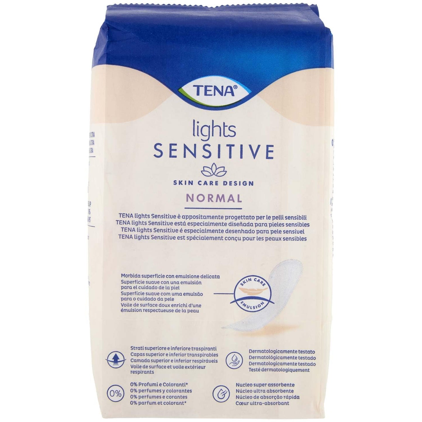 Tena Lady Lights Sensitive Assorbenti Ultra Normal, 16 Pezzi