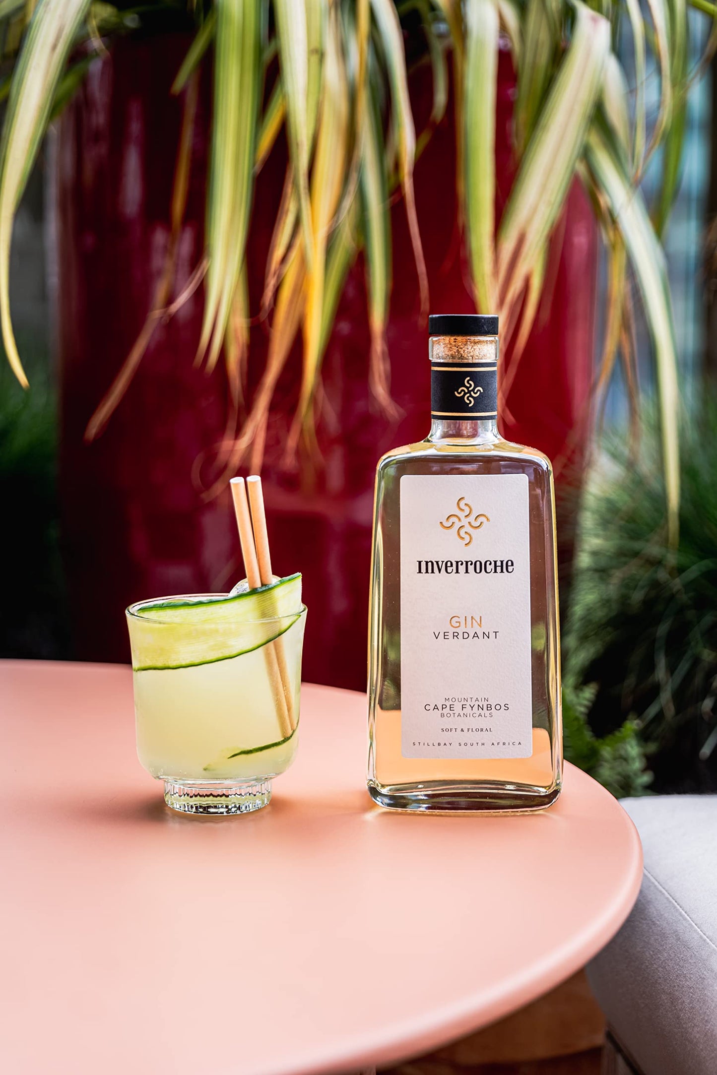 Inverroche Verdant Gin, Super-preium Gin dal Sud Africa, vol 43%, 70CL