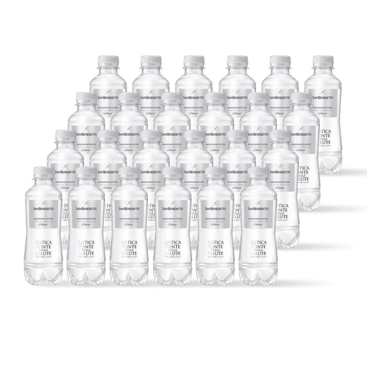 Acqua San Benedetto Minerale Naturale Antica Fonte della Salute | Premium Water | Confezione da 24 Bottiglie in PET da 250ml