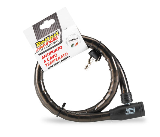 Bottari Bike 96760 Cavo Antifurto Bici, Nero