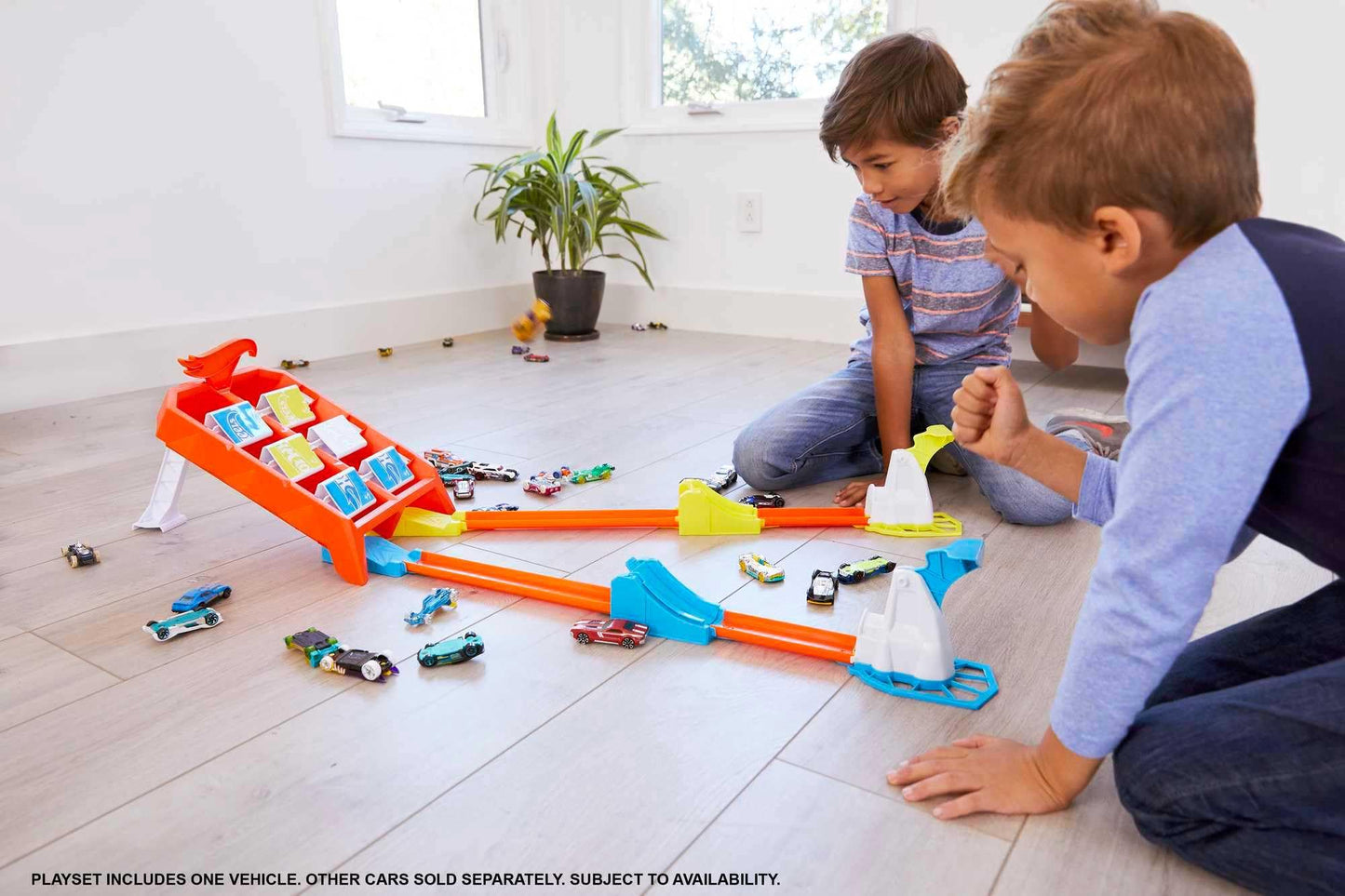 Hot Wheels Pista Lanciatore Infernale, Playset per Macchinine con Veicolo Incluso, Gioco per Bambini di 4 + Anni, GBF89