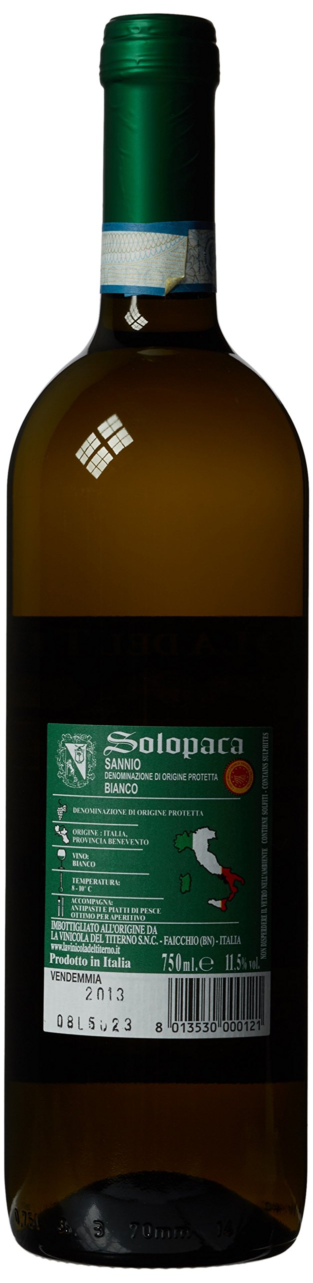 Solopaca Sannio Bianco DOP, La Vinicola del Titerno - 750 ml