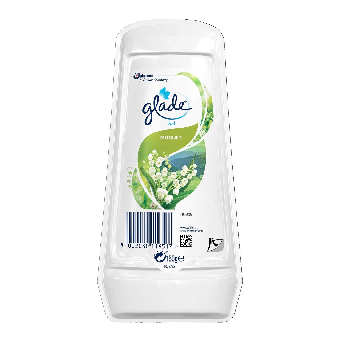 Glade Assorbiodori - Fragranza Mughetto di Bosco, 150 gr - [confezione da 12]
