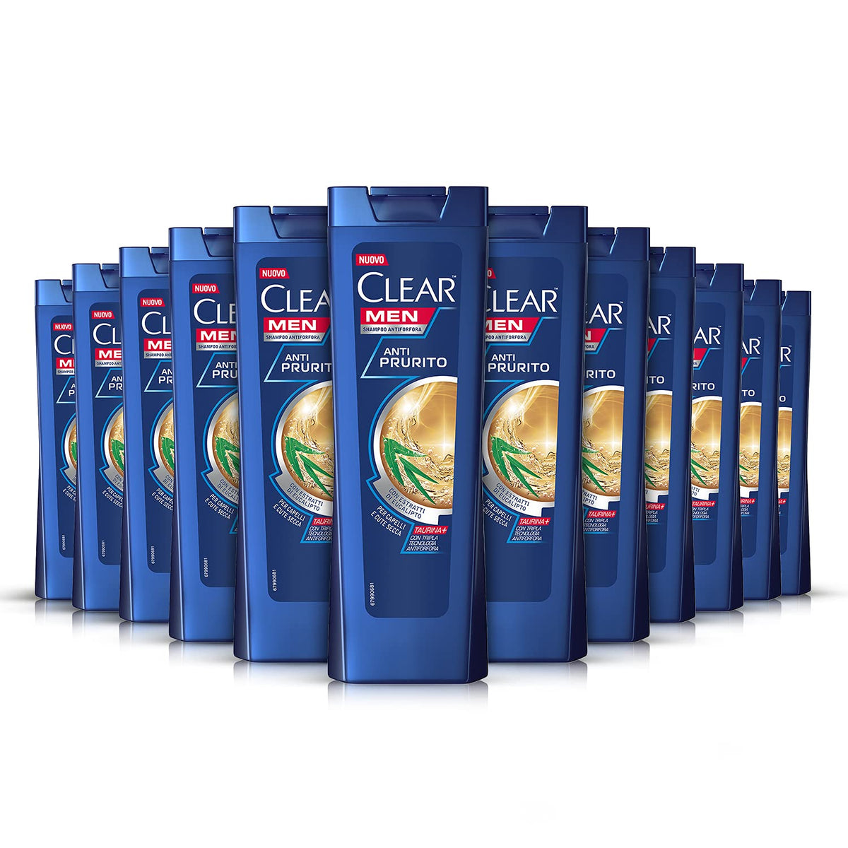 Clear Shampoo Anti Prurito, confezione risparmio 12 x 225 ml