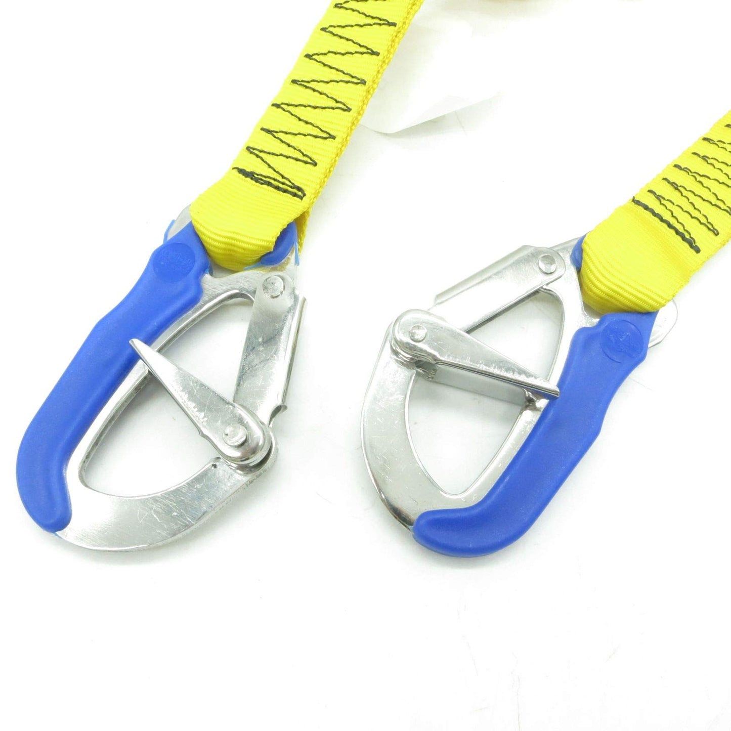 Trem-Cinghia Elastica Ombelicale Due Moschettoni Omologata CE Tenuta Kg: 2000 L cm: da 100 a 190