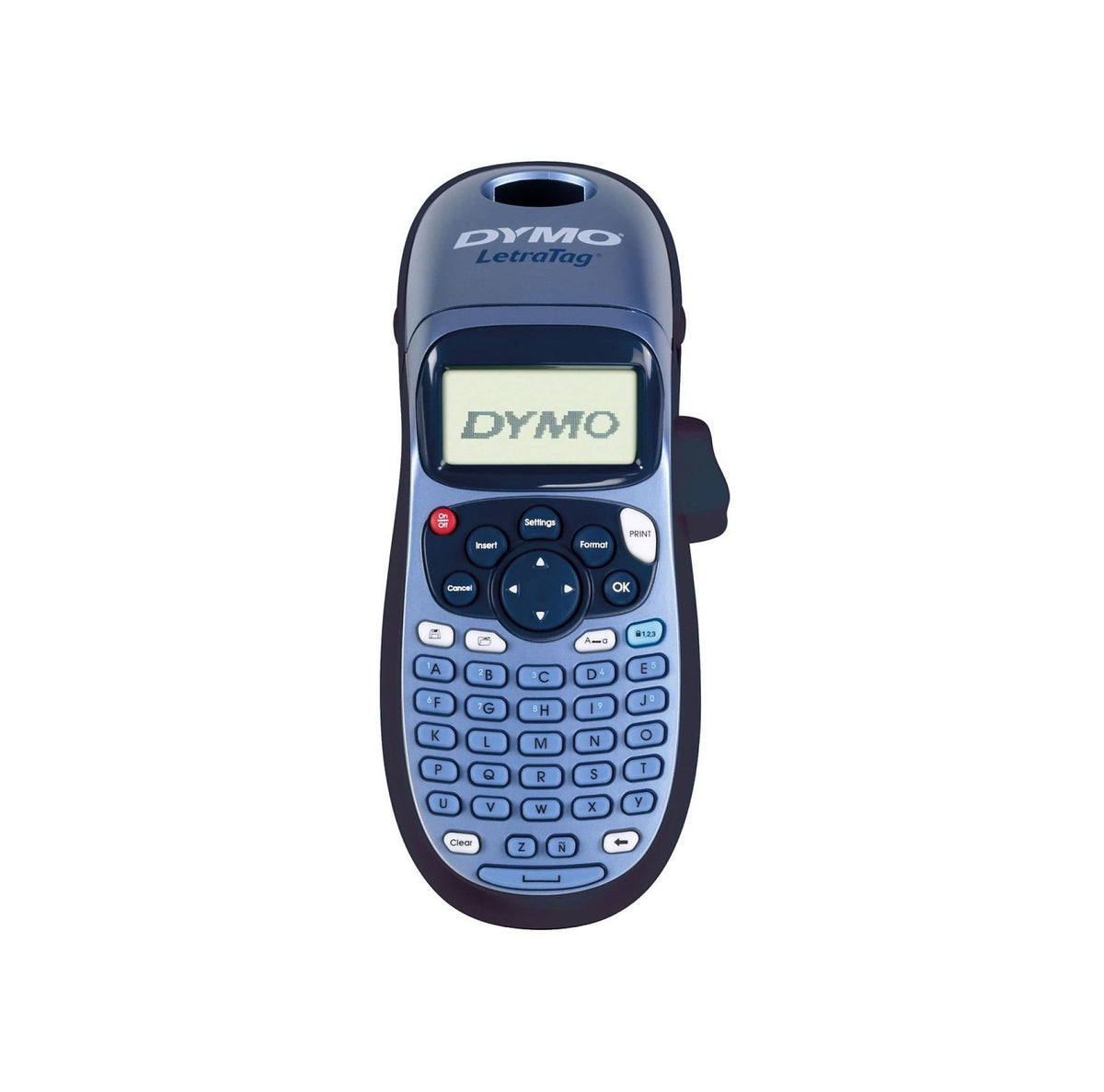 Dymo LetraTag LT-100H - Etichettatrice, Nero/Blu