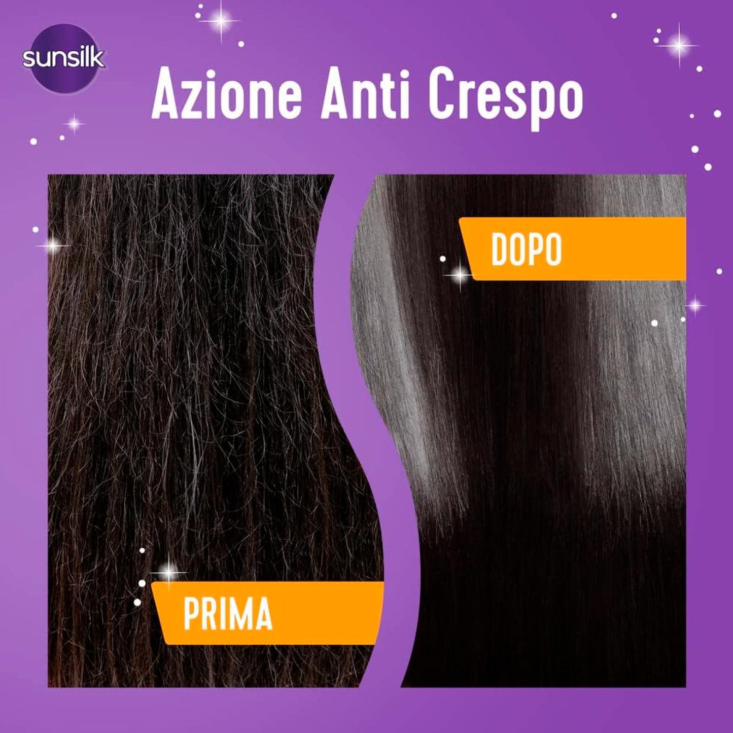 Sunsilk Balsamo Liscio Perfetto Azione Anti Crespo per Capelli Lisci e Brillanti - 5 Flaconi da 200ml
