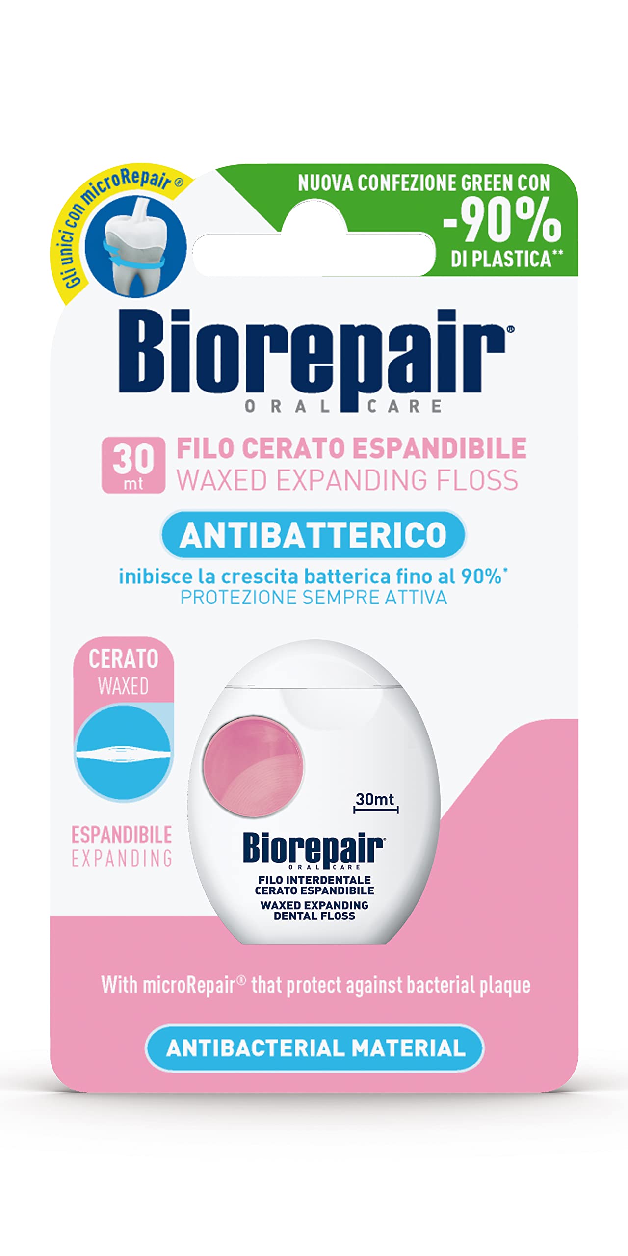 Biorepair, Kit Oral Care Protezione Gengive, Contiene Spazzolino e Dentifricio per Protezione delle Gengive, Filo Interdentale Espandibile, Collutorio per la Protezione delle Gengive