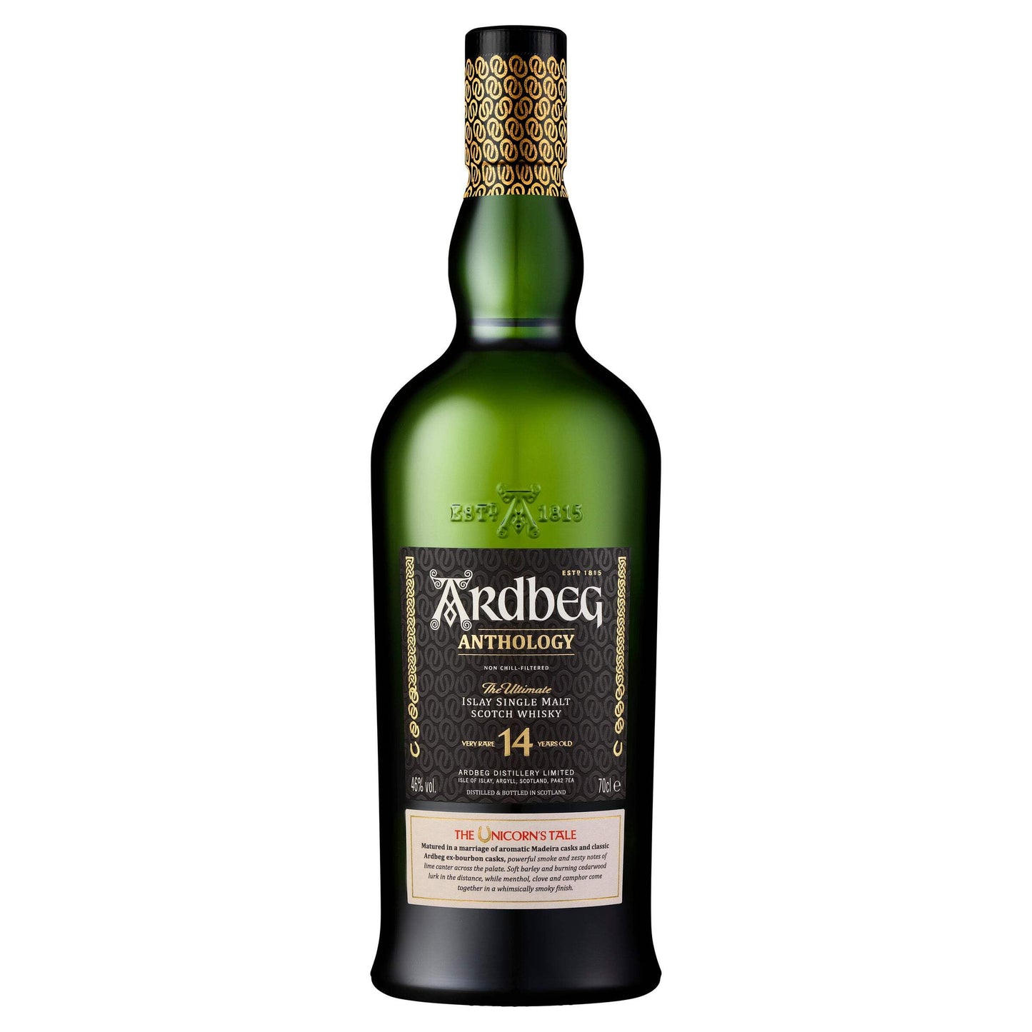 Ardbeg 14 Years Old The Ultimate Anthology The Unicorn's Tale Islay Single Malt 46% Vol. 0,7l in Giftbox