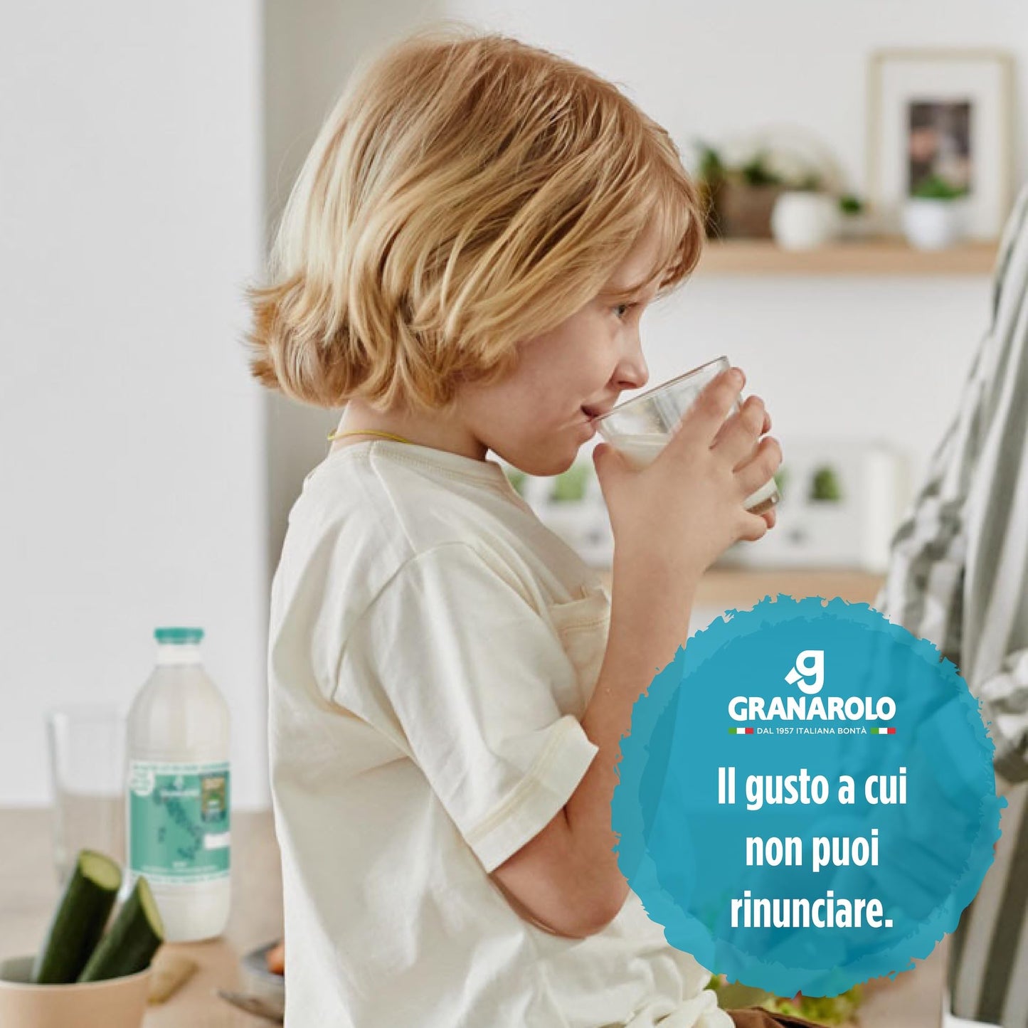 Granarolo, Latte Parzialmente Scremato da 1 Litro, 6 Confezioni di Latte 100% Italiano, UHT a Lunga Conservazione