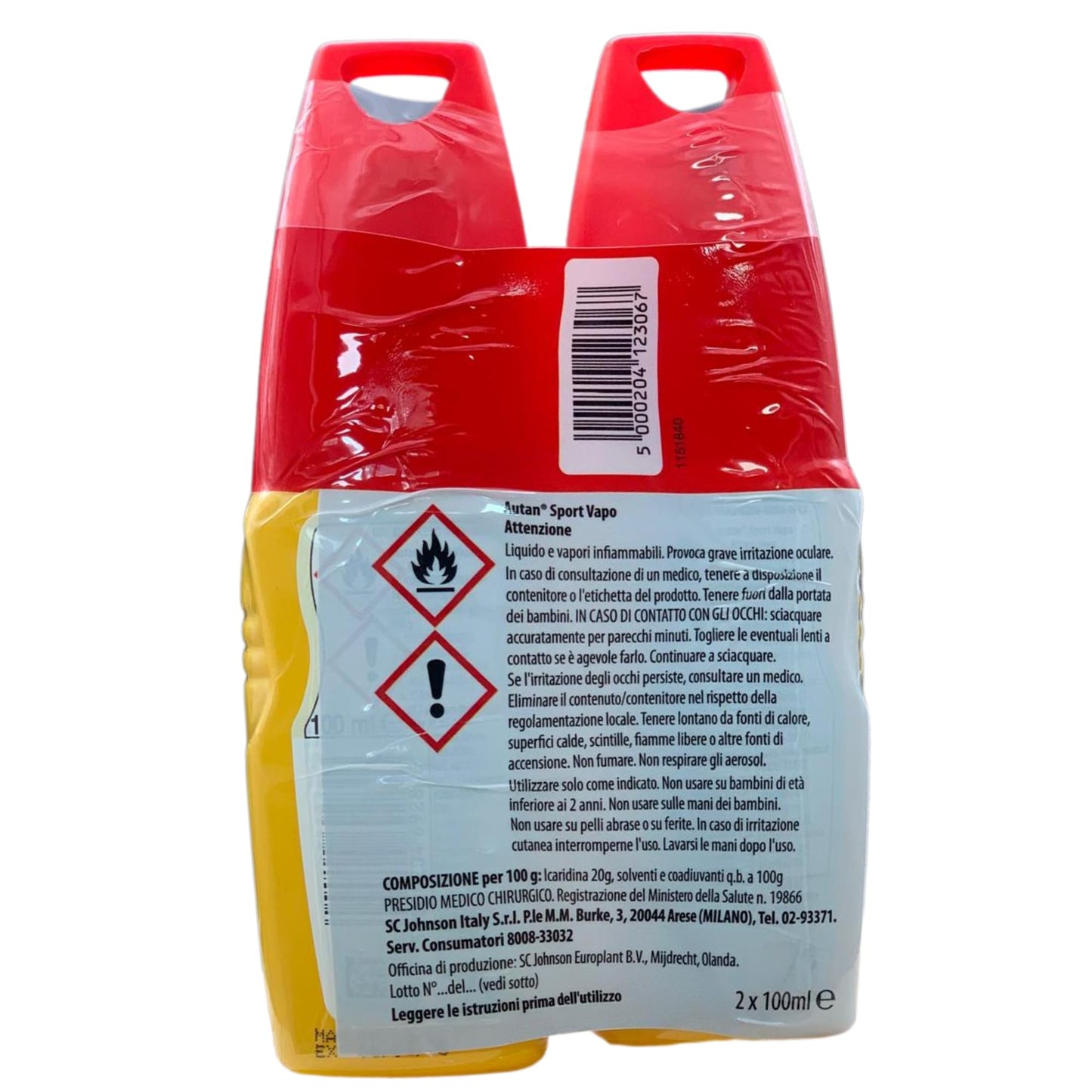 AUTAN PROTEZIONE ATTIVA DI LUNGA DURATA - 3 CONFEZIONI BIPACCO 6X100ML più 1 confezione ZIGZAG Pelli Sensibili salviette antipuntura