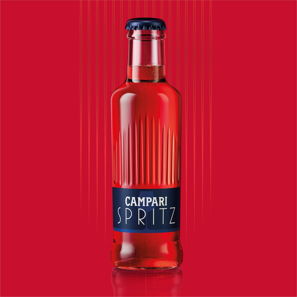 Campari Spritz - Aperitivo Alcolico Pronto da Servire, 3 Bottigliette x 17.5 cl, 10,5% Vol