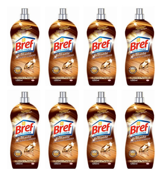 8 x BREF Brillante Legno&Superfici Pregiate 1250 Ml