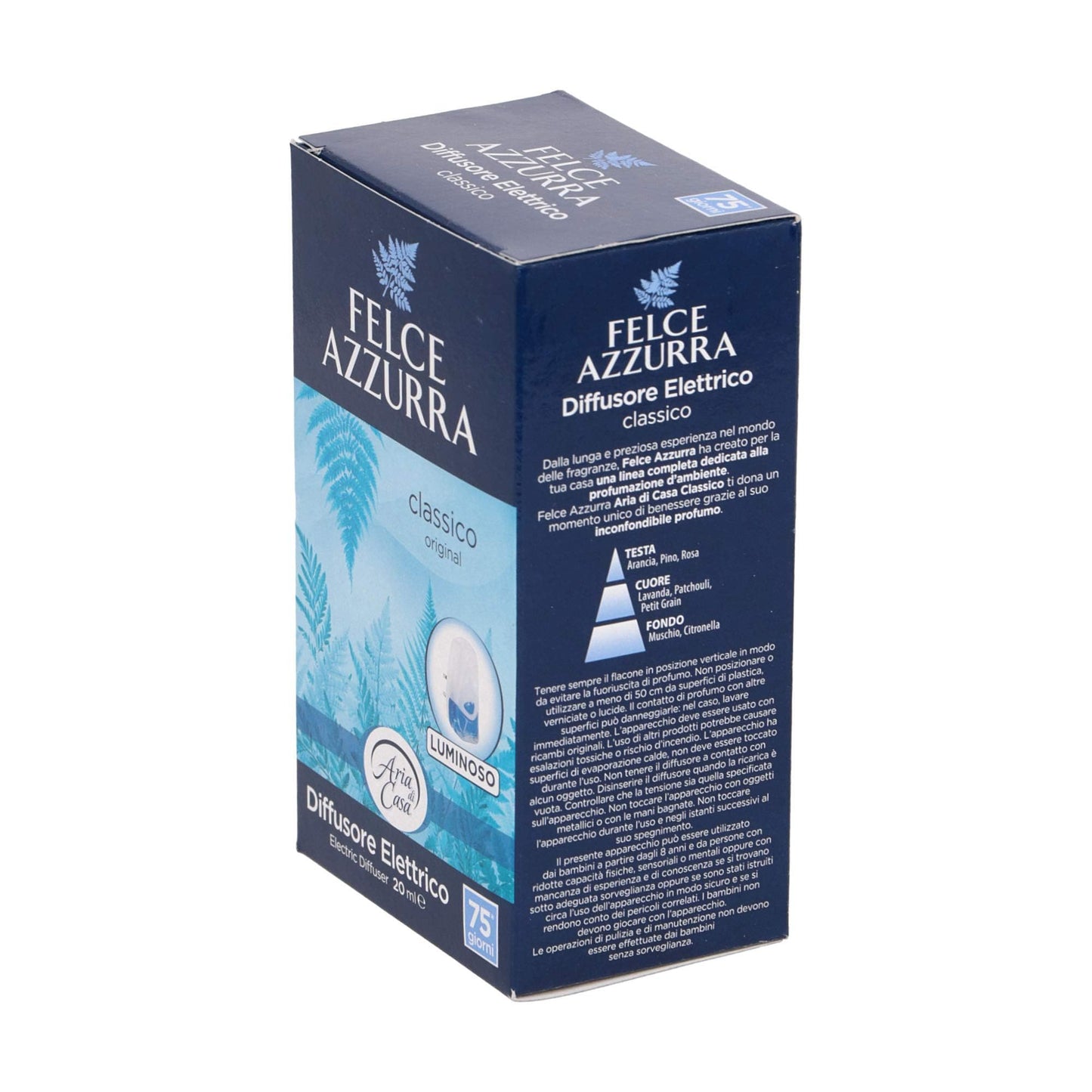 FELCE AZZURRA ARIA DI CASA ELETTRICO BASE TALCO CLASSICO 20 ML
