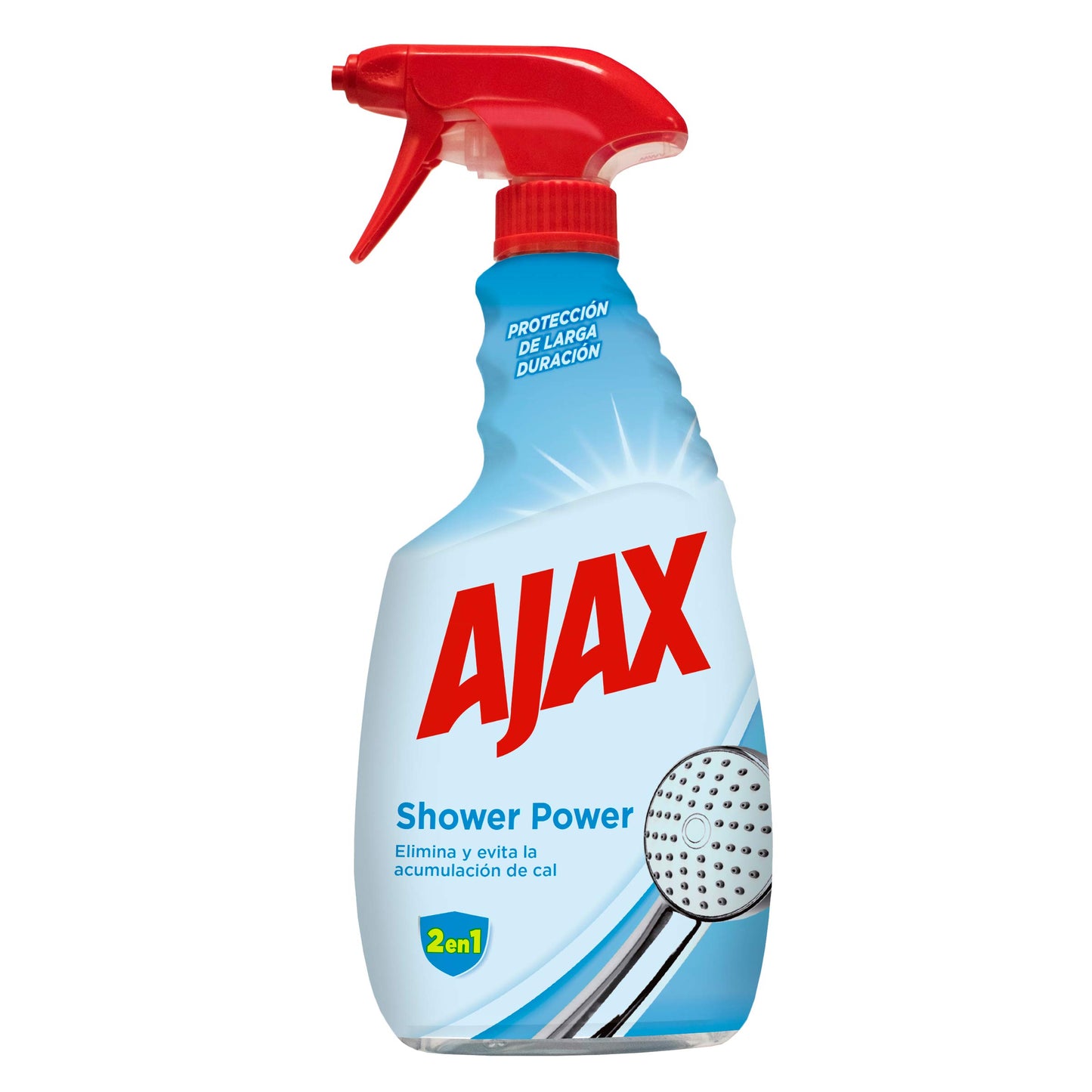 AJAX Detergente 2 in 1 shower power pistola 500 ml