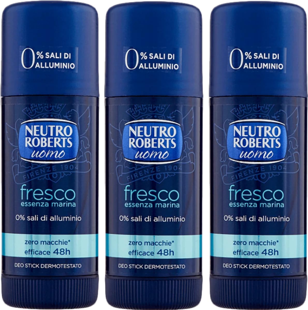 Neutro Roberts Fresco Marina, deodorante stick per deodoranti da 40 ml