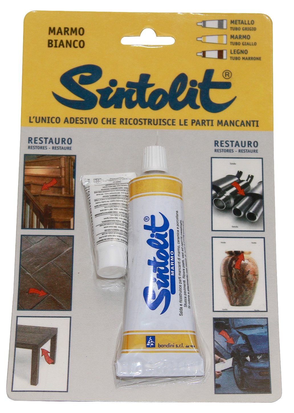Sintolit littubmabi Mastice per Marmo, Bianco