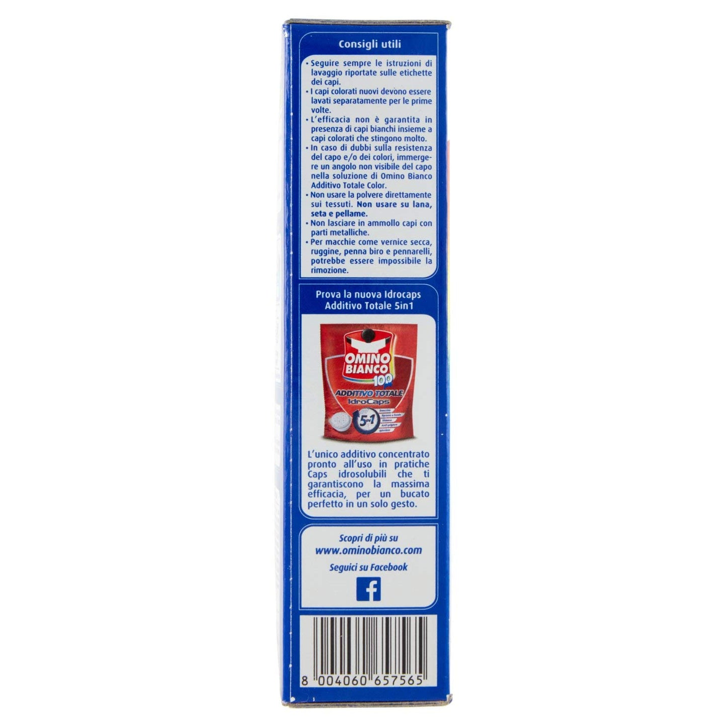 Omino Bianco Additivo Totale Color, 600g