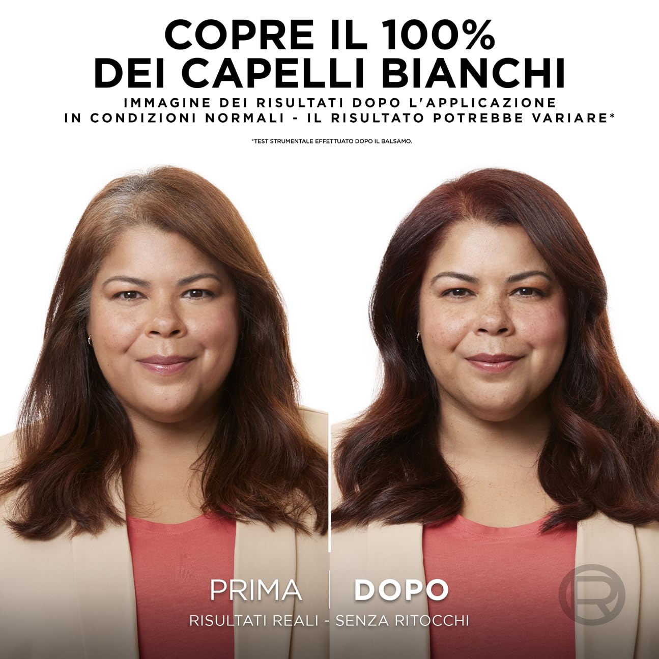 L’Oréal Paris Colorazione Triplo Trattamento Excellence, Con Acido Ialuronico, 100% Copertura Capelli Bianchi, Per Capelli Più Idratati, Marron Glacé (5,15)