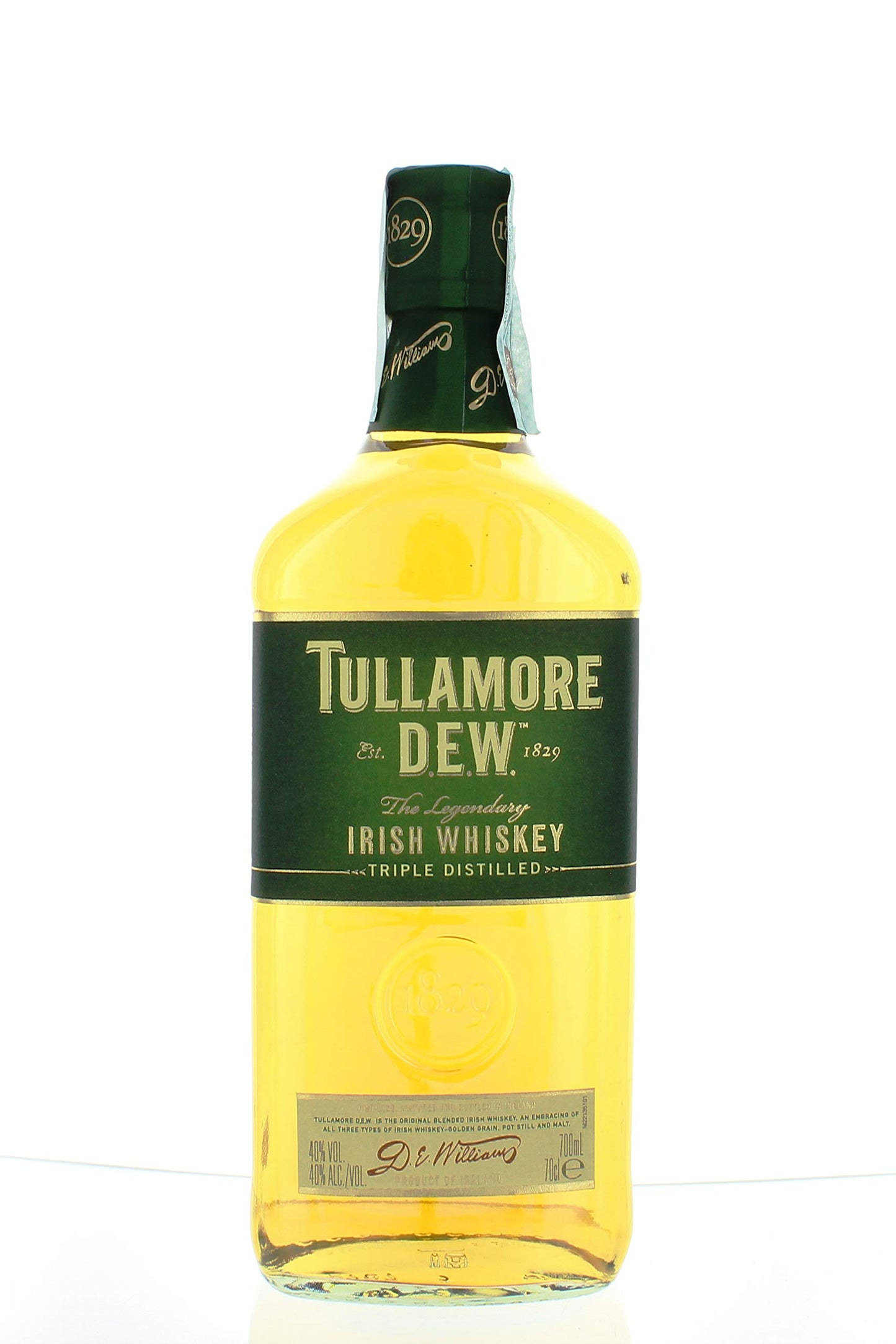 Tullamore Dew Irish Whiskey Triple Distilled 40% vol Cl 70