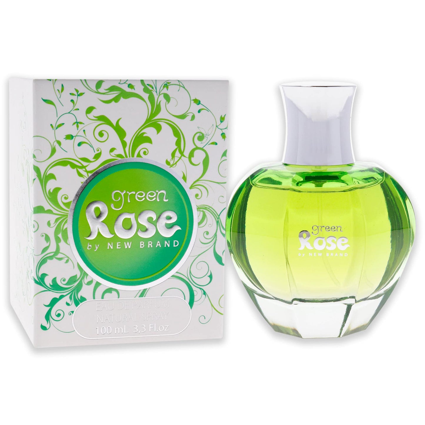 NEW Brand Green Rose for Women Eau De Parfum 100ml