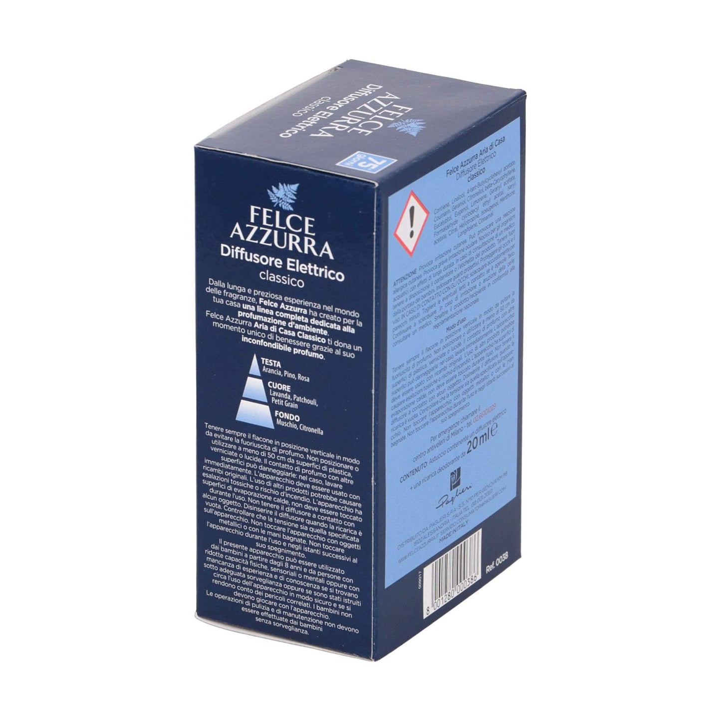 FELCE AZZURRA ARIA DI CASA ELETTRICO BASE TALCO CLASSICO 20 ML