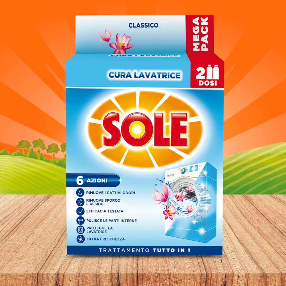 Sole Cura Lavatrice 6x Power Action, 500ml