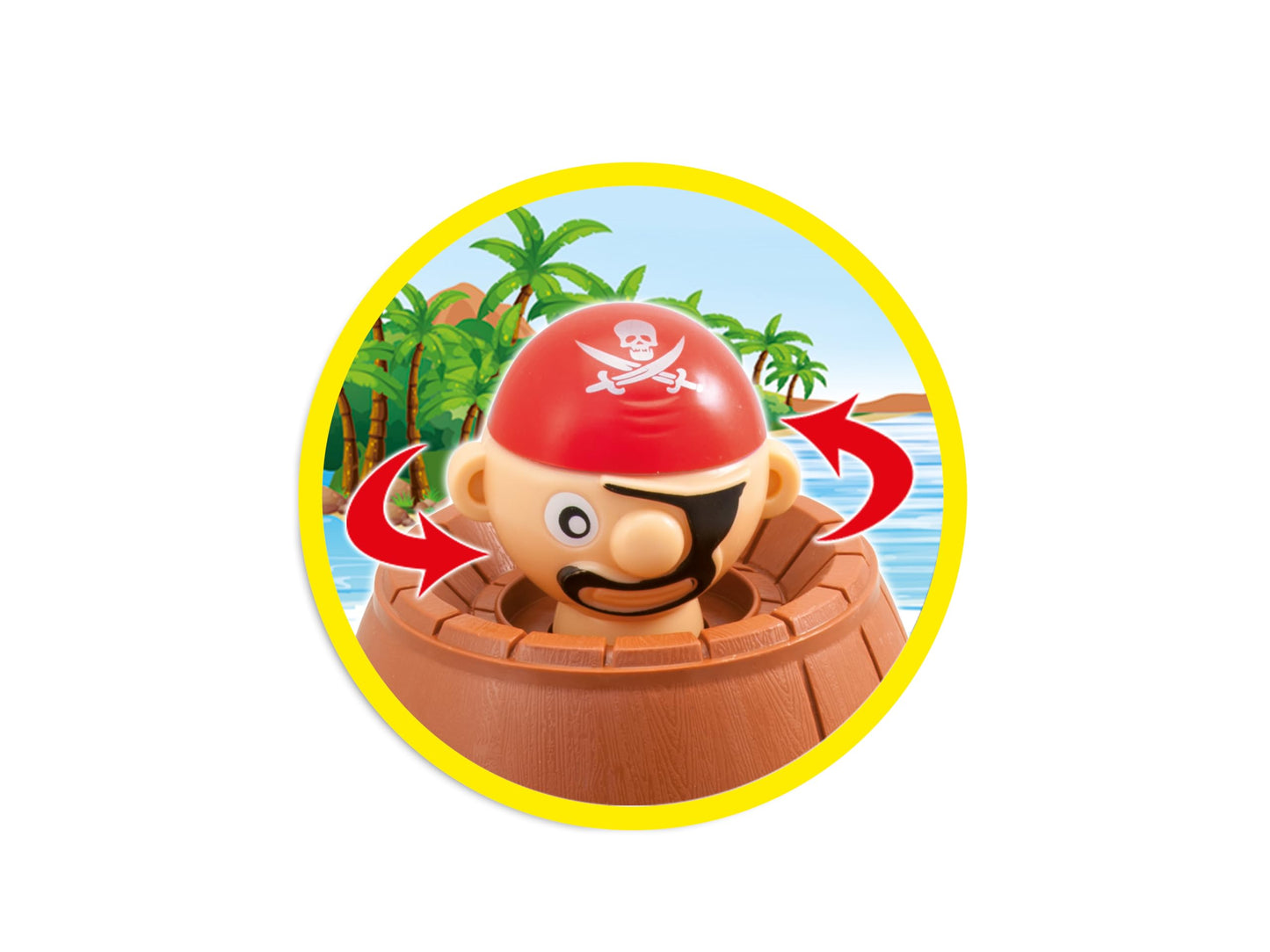 Teorema Giochi VD65172 Gioco in Scatola Attenti al Pirata, Multicolore