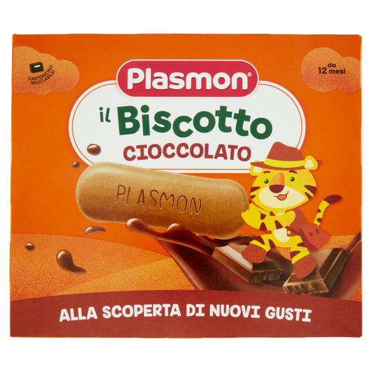 Plasmon Biscotto Cioccolato 320 g, da 12 Mesi