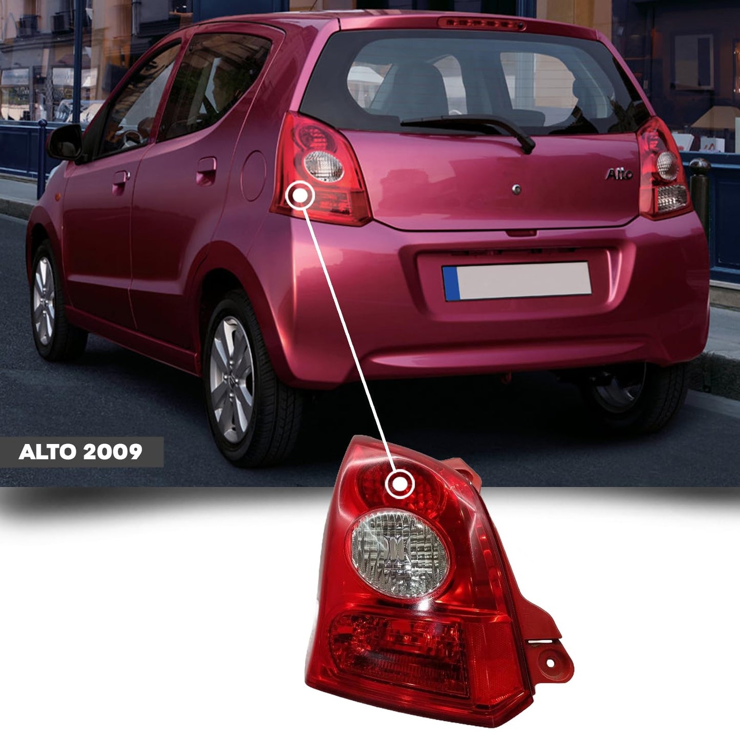 CG94 - Gruppo Ottico Posteriore S. ALTO 2009 - N. PIXO 2009 Sinistro