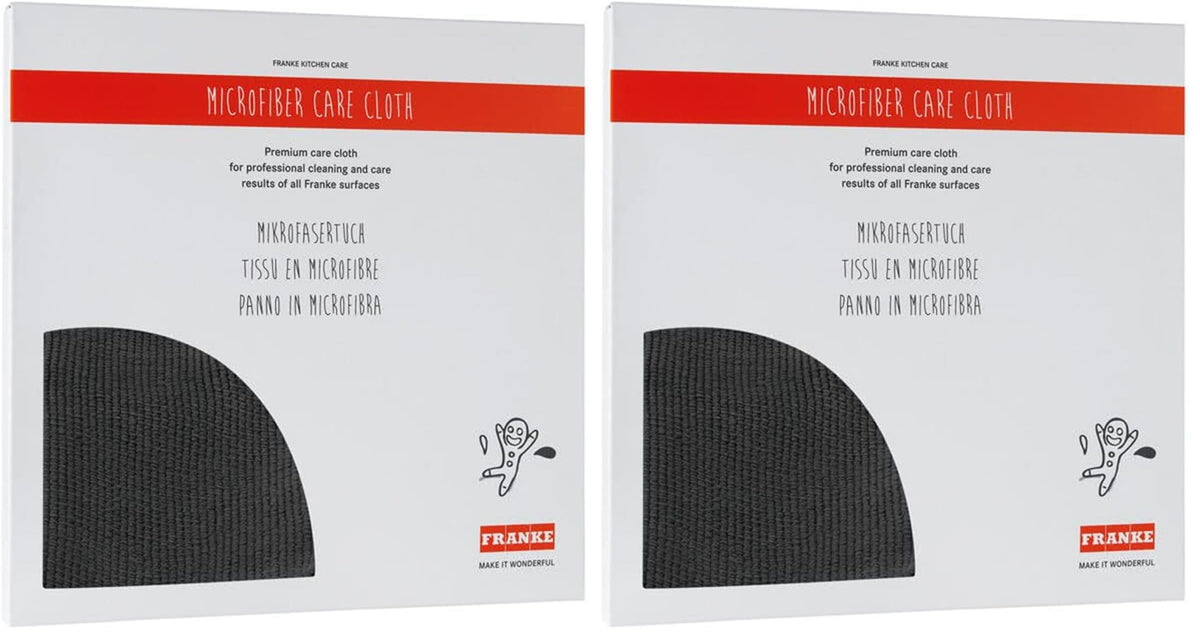 Franke 112.0530.324 panno per la cura quotidiana Microfibra-112.0530, Bianco