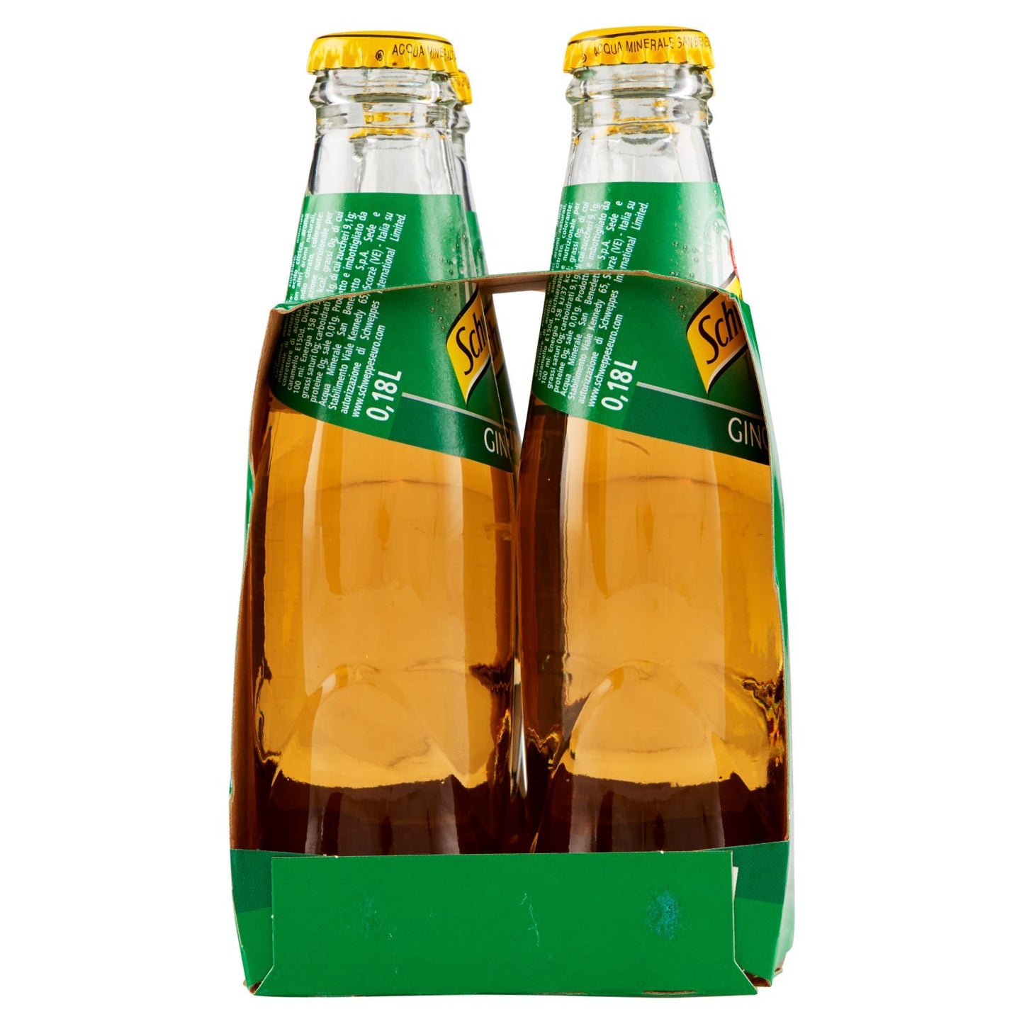 Schweppes Ginger Ale - Confezione da 4 x 180 ml
