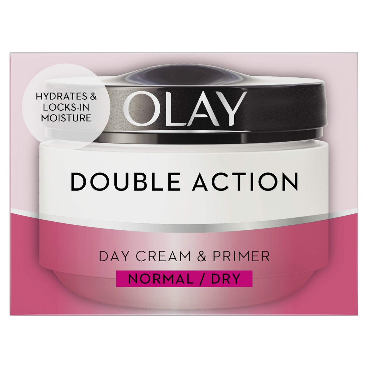Olay Double Action Moisturiser Day Cream and Primer, 50 ml