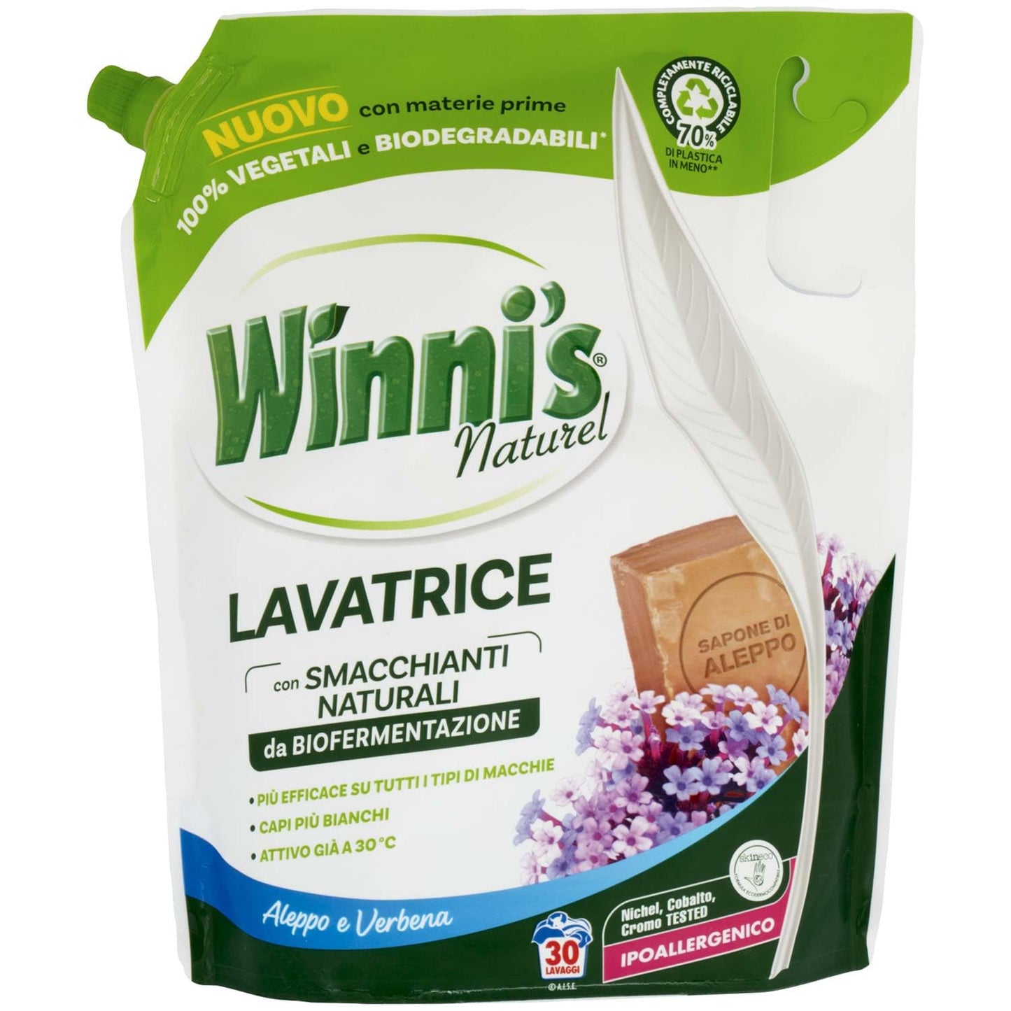 Winni's Detersivo Lavatrice Aleppo 25 Lavaggi 1350ml, 1350ml