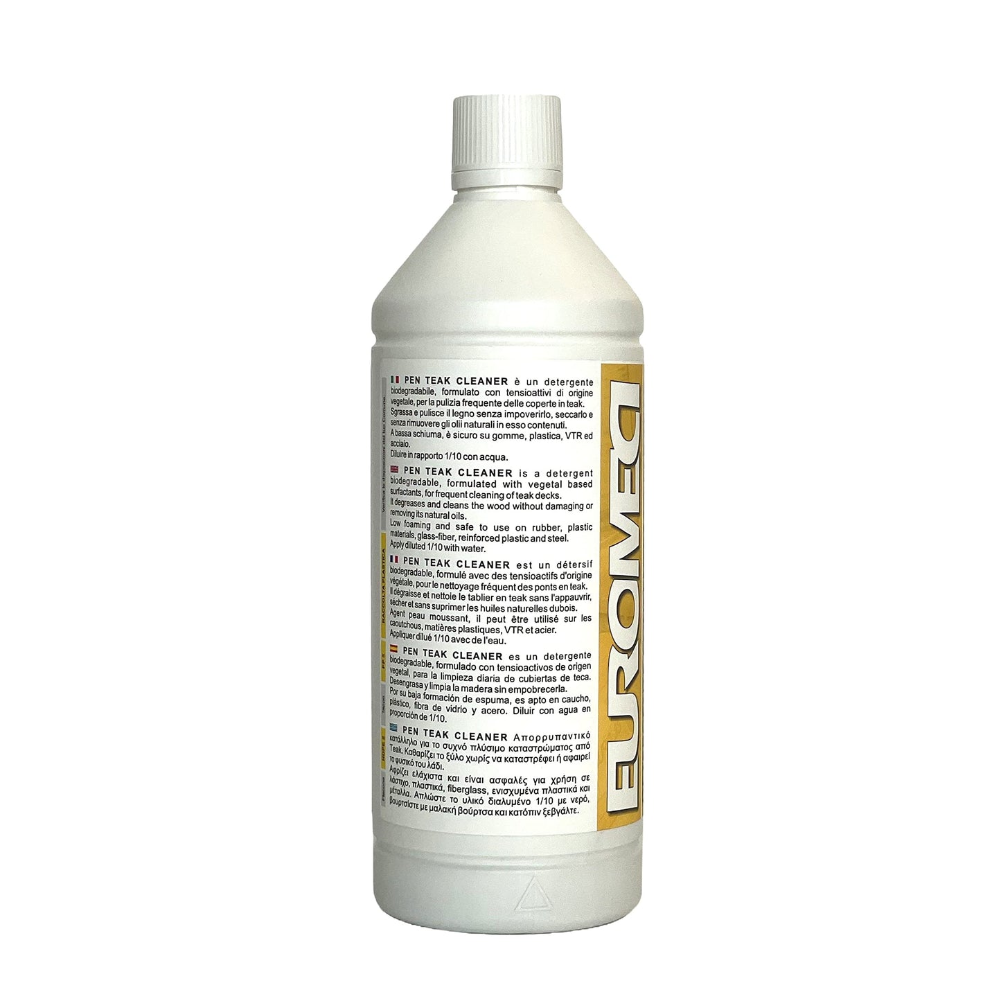 Euromeci Pen Teak Cleaner, Detergente per Teak, 1.000 ml