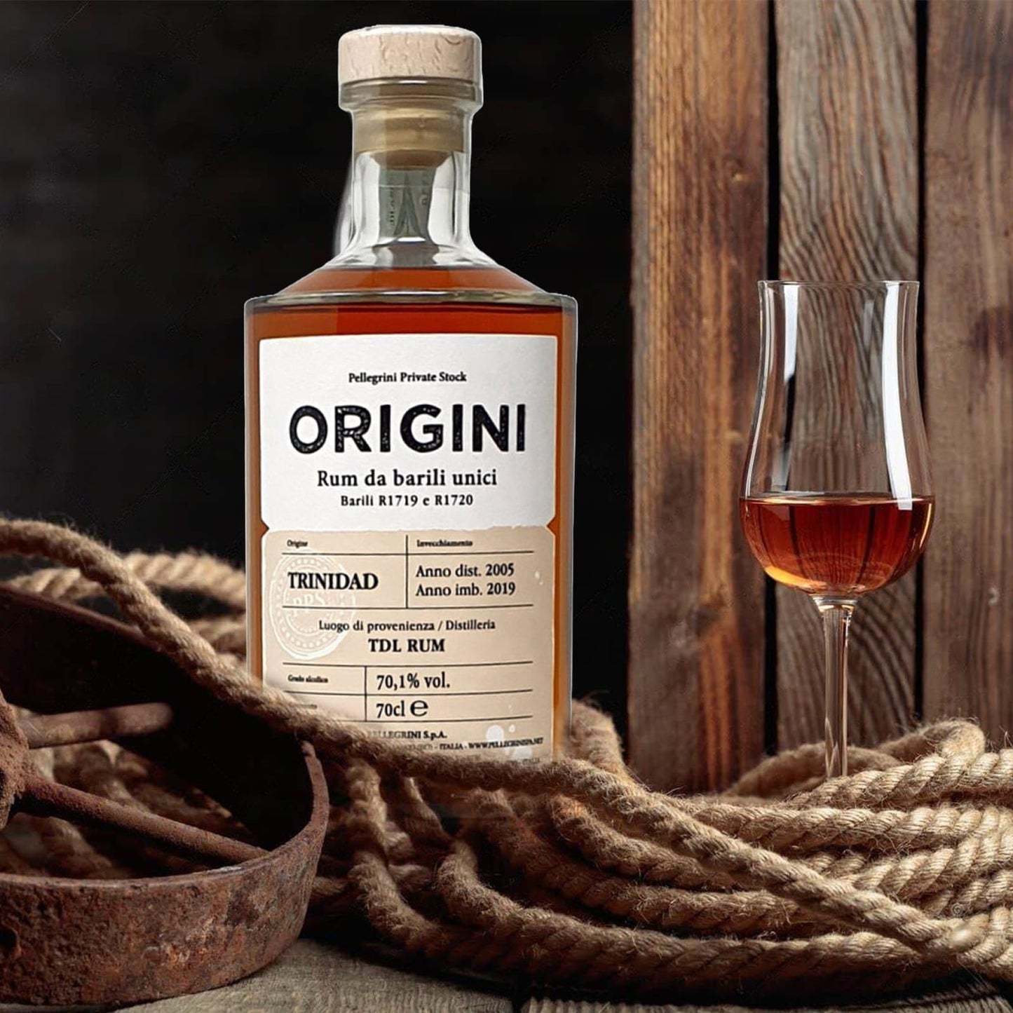 CG94 - Confezione in scatola Global Dream | Origini Trinidad Rum, 70.1% ABV, Distilled 2005 70cl