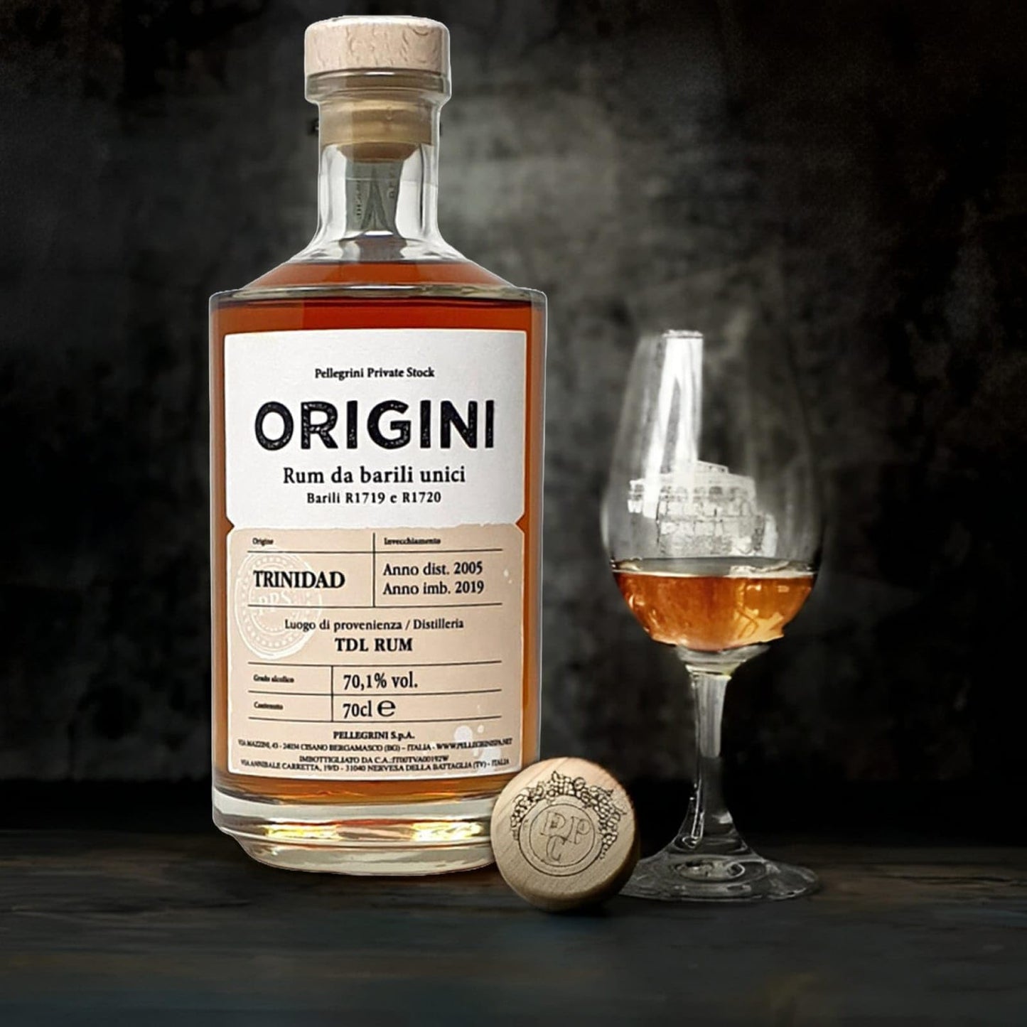 CG94 - Confezione in scatola Global Dream | Origini Trinidad Rum, 70.1% ABV, Distilled 2005 70cl