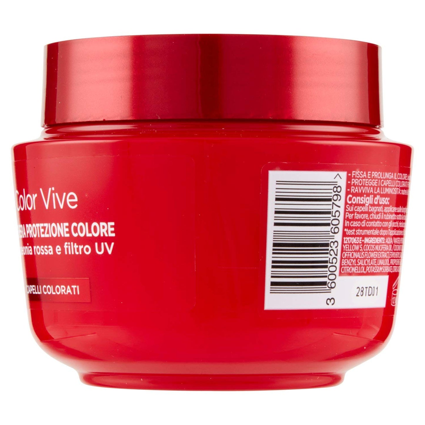 L'Oréal Paris Elvive Maschera Protettiva Color Vive, per Capelli Colorati, 300 ml