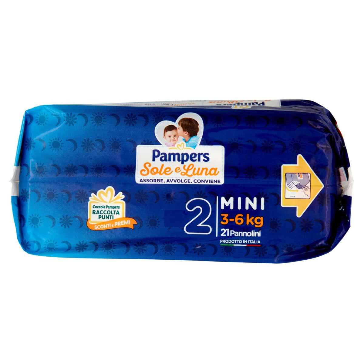 PAMPERS SOLE E LUNA MINI x21